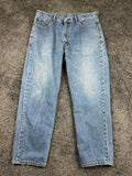 Levi's 550 Men's Relaxed Fit Tapered Leg Jeans Blue Denim 38x32(Fits 38x30)