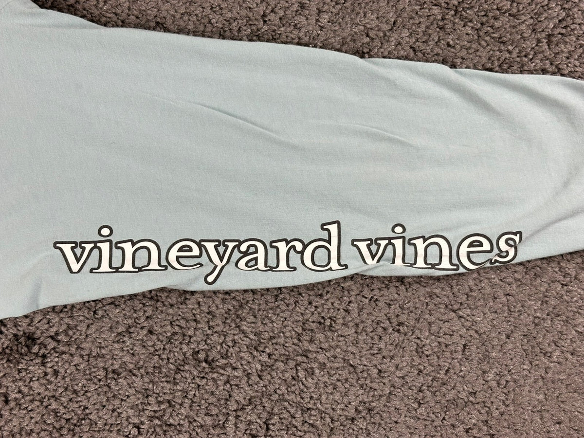 Vineyard Vines Leg Day Chicken Drumstick Long Sleeve T-Shirt Mens Large L