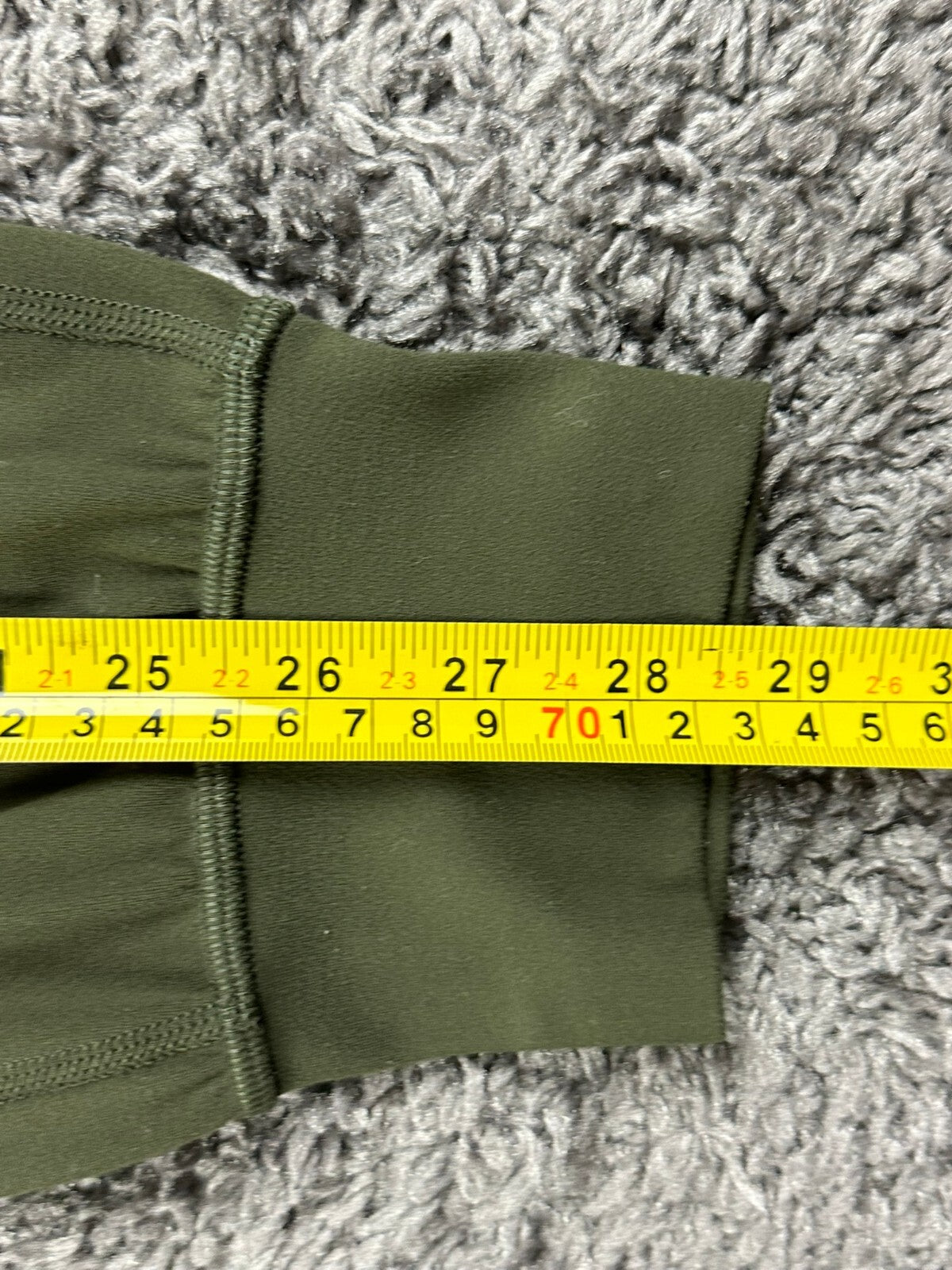 Lululemon Womens Align High Rise Jogger 28" Inseam Dark Olive Green Yoga Size 6