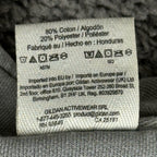 Comfort Colors 1580 Mens 2XL Grey Garment Dyed Quarter Zip Sweatshirt Pullover
