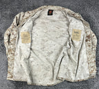USMC Desert MARPAT Camo MCCUU Combat Blouse Shirt American Apparel Long Sz Small