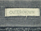 Outerknown Sur Sweatshorts Mens Faded Black Hemp Organic Cotton Blend Shorts XXL