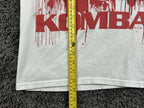 Mortal Kombat T-Shirt Men White Graphic Tee 2011 Warner Bros Sz M