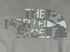 The North Face Half Dome Hoodie Men Tan Beige Camo Logo Pullover Sz Large