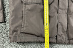 Alexander Julian American Modern Mens L Hussongs Ensenada Brown Quilted Jacket