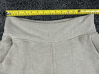 Athleta Coaster Luxe Waffle Jogger Pants Womens Beige High Rise Tencel Sz M