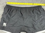 KooGa Rugby Shorts Mens Small Black Pockets Elastic Waist Training Athletic 32