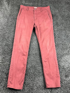 Levi’s 511 Hybrid Slim Fit Pants Men’s Red Brick Twill Straight Leg 30x32