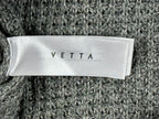 VETTA Capsule Organic Cotton Waffle Knit Crewneck Sweater Size XS Luxury
