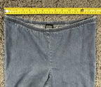 Eileen Fisher Womens Medium Stretch Denim Straight Leg Pants Side Zip