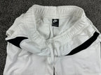 Nike NSW HBR Big Swoosh Fleece Shorts Mens XL White Black AR3161-100