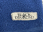 Vintage Black Diamond Womens Large Blue 1/4 Zip Fleece Pullover Jacket Top