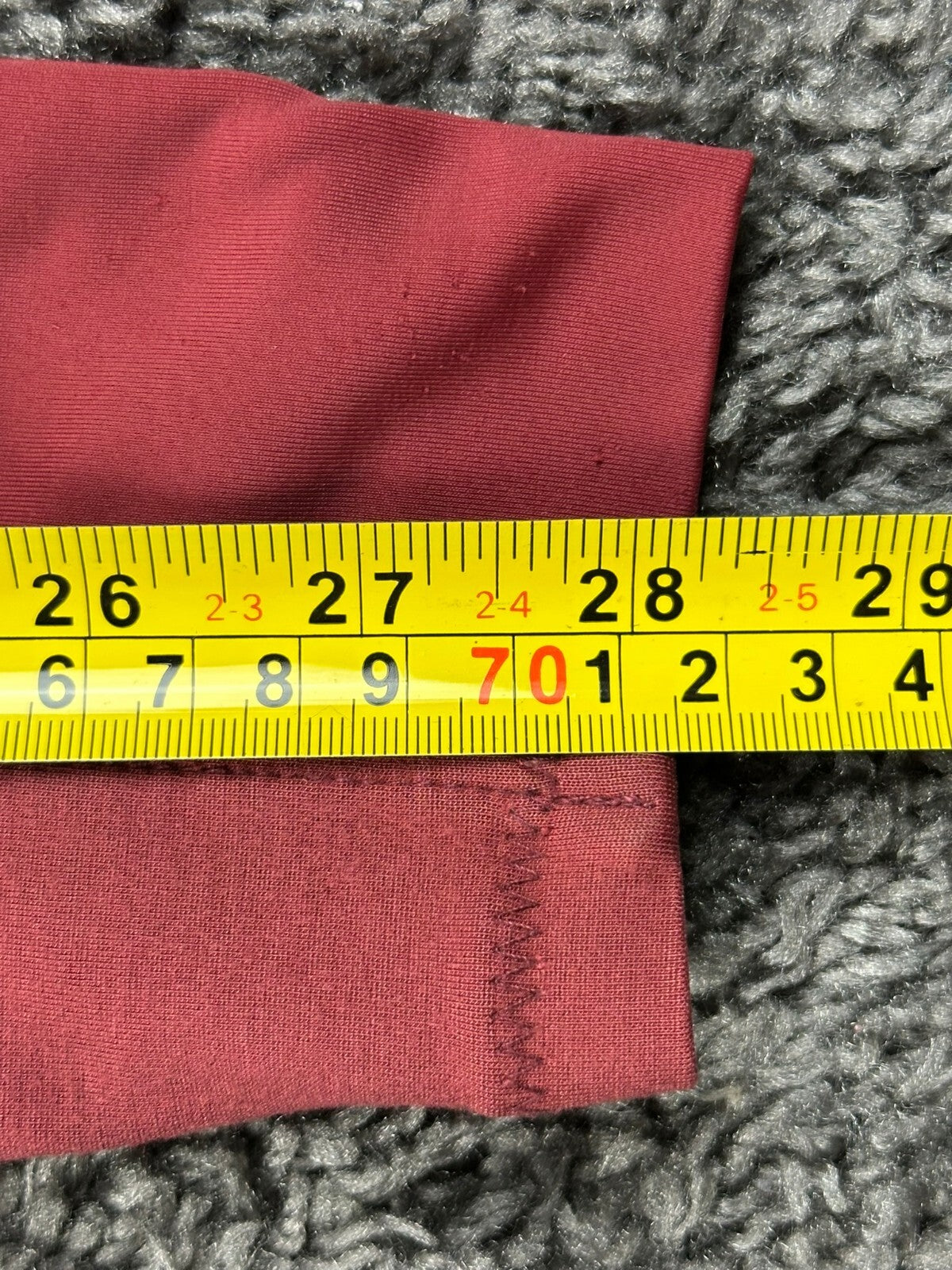 Piper by SmartPak Womens 26R Berry Red Silicone Full Seat Equestrian Breeches