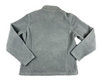 LL Bean Polartec Fleece Jacket Mens Gray Full Zip Pathfinder Havas Edge Sz Large