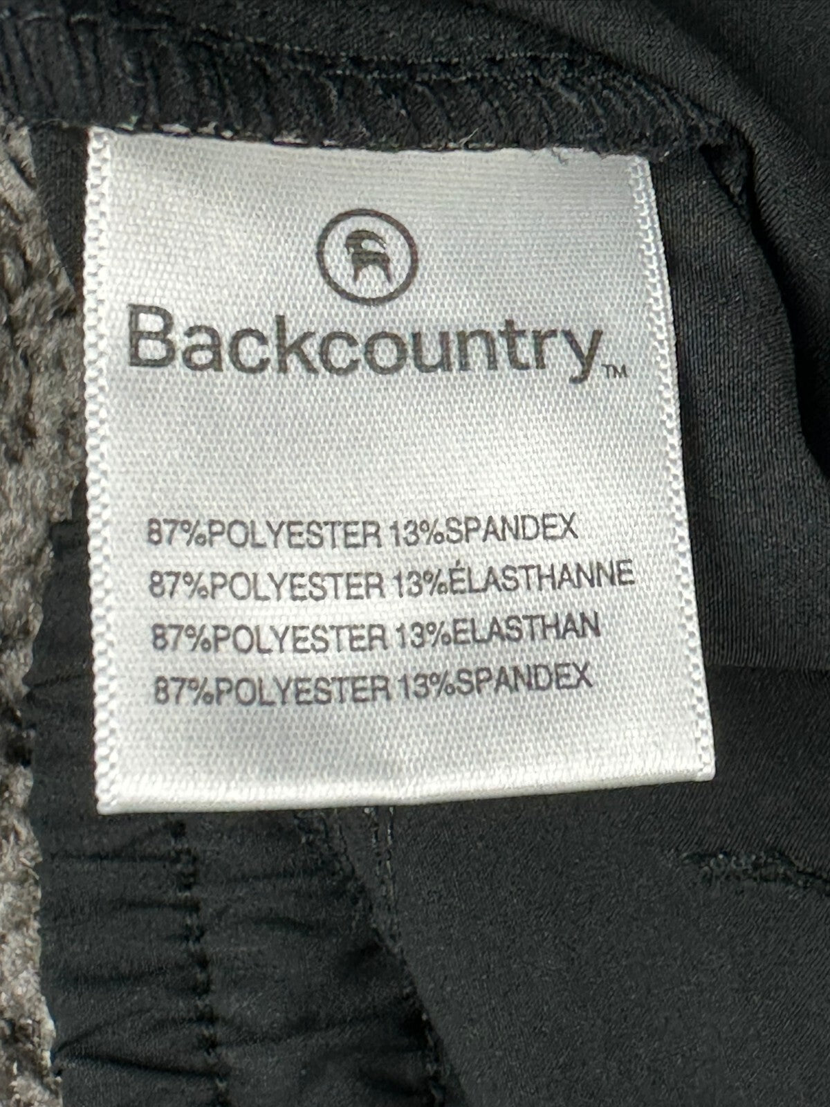 Backcountry Womens Small Black Performance Pull On Cuffed Hiking Shorts