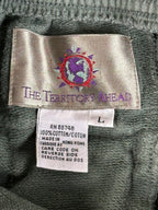 Vintage The Territory Ahead Mens L Green 100% Cotton Jogger Sweatpants