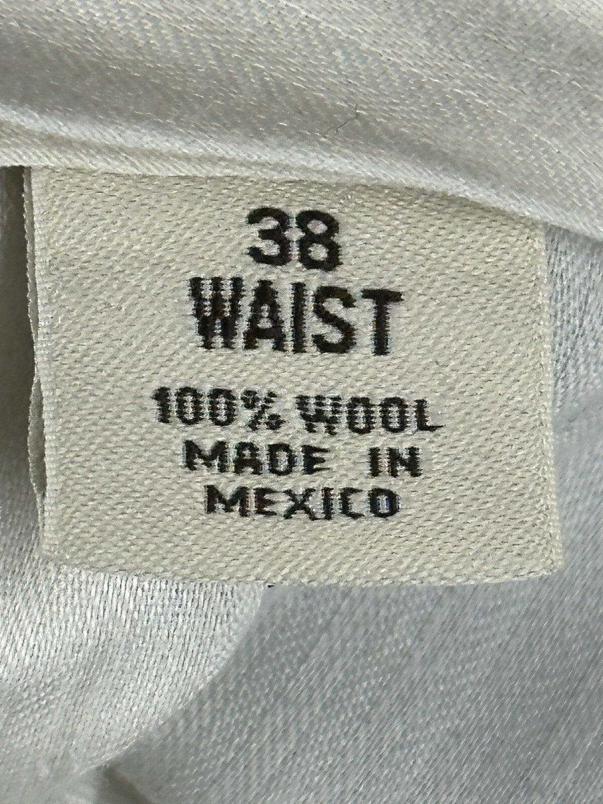 Pronto Uomo Mens Dress Pants Black 100% Wool Pleated Cuffed Trousers Size 38x29