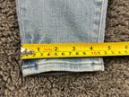 Good American Womens 0/25 Light Wash Good Legs Low Crop Skinny Jeans