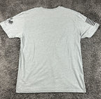 Grunt Style Send It Mortar Shirt Mens Gray Military Patriotic Graphic Tee Sz XL