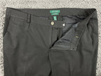 Lauren Ralph Lauren Andover Pants Black Stretch Dress Trousers Plus Size 18W