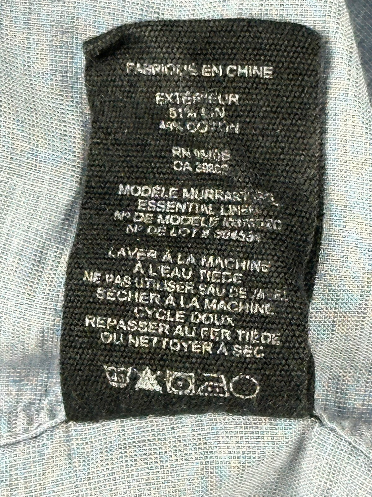 Theory Men Murray Linen Blend Shirt Short Sleeve Light Blue Button Up Sz XL