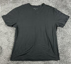 7 Diamonds Core V-Neck Short Sleeve Tee Black Mens Performance T-Shirt Sz 3XL