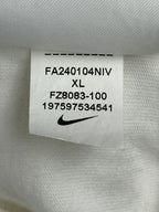 Nike Mens XL Max90 Dream You Can Fly Basketball Graphic T-Shirt White Loose Fit
