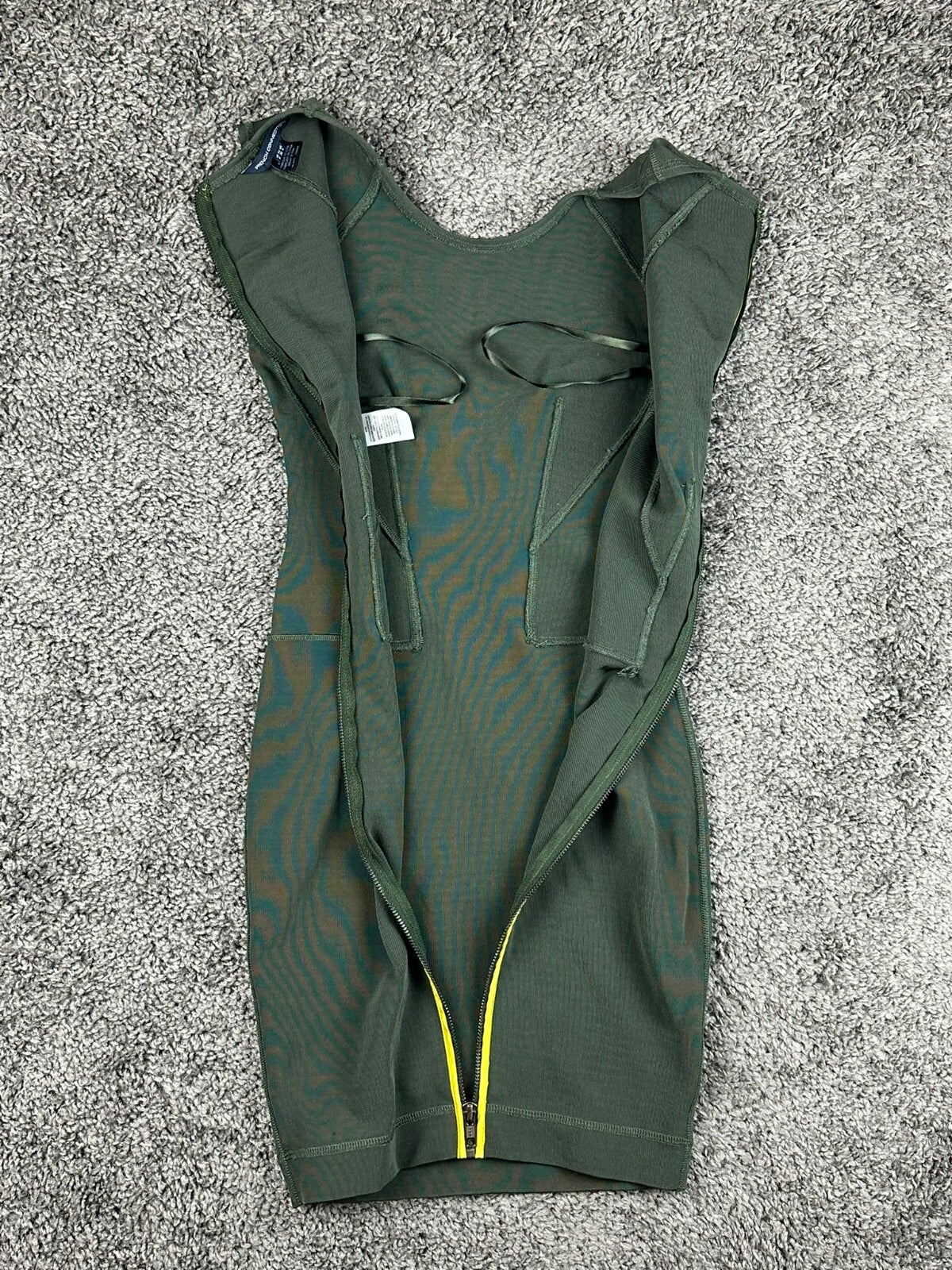 French Connection Women's US 4 Green Monique Stretch Bodycon Bandage Mini Dress