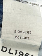 DL1961 Nick Slim Ultimate Knit Jeans Mens Mohonk Mid Indigo Blue Denim Sz 31x34