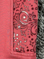 Piper by SmartPak Womens 26R Berry Red Silicone Full Seat Equestrian Breeches