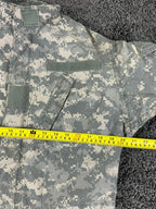 US Army ACU Digital Camo Combat Jacket Regular FR Flame Resistant Coat Sz Small