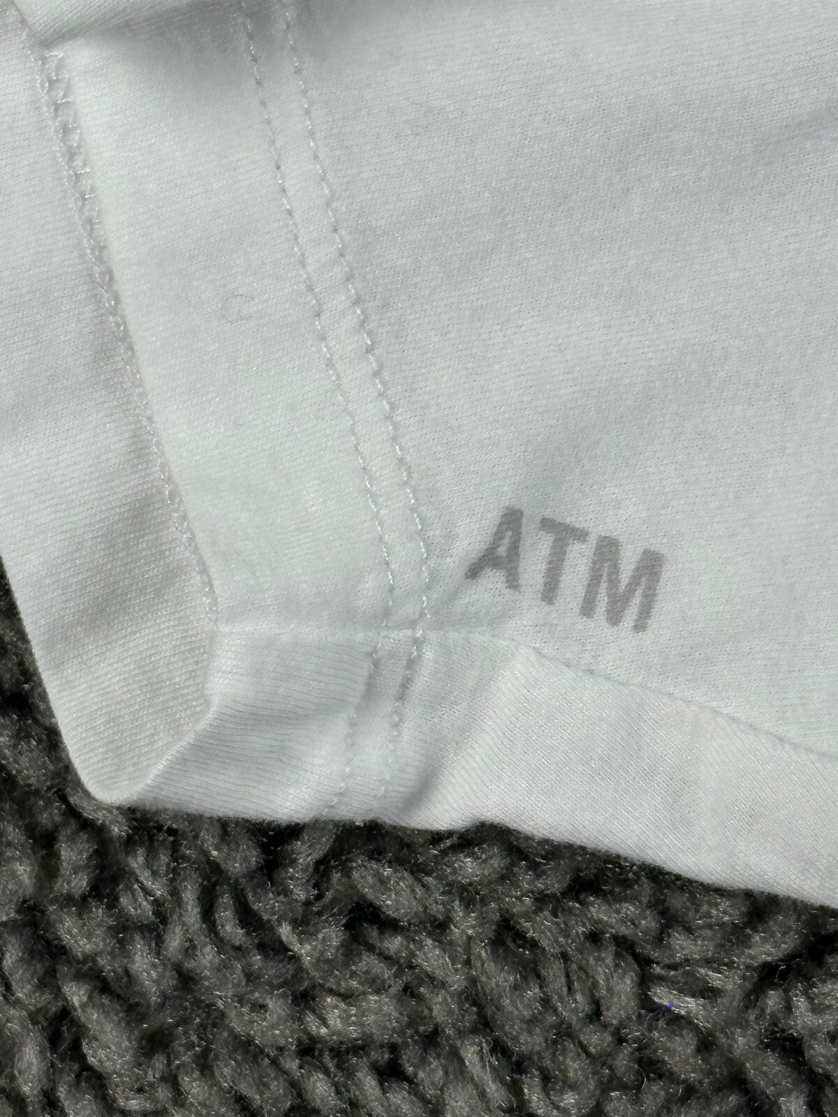 ATM Anthony Thomas Melillo Womens Tee White XS 100% Cotton Crew Neck T Shirt
