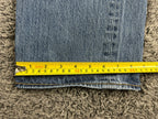 Levis 501 Mens Jeans Blue Original Straight Button Fly Medium Wash Denim 38x32