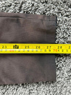 Lululemon ABC Slim-Fit 5 Pocket Pants Mens Black Warpstreme Trousers Sz 31x28