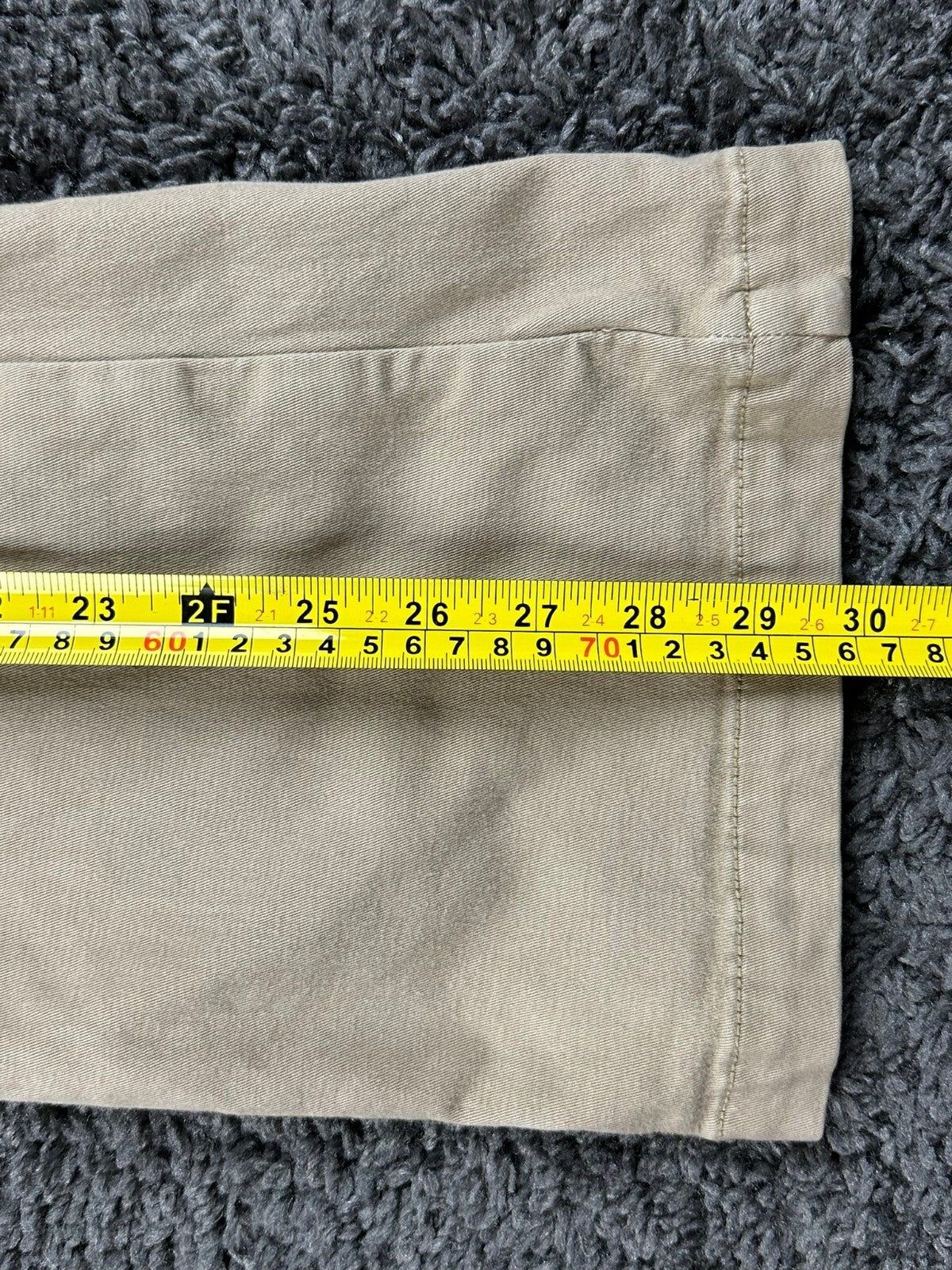 American Eagle Kick Boot Pants Women's Tan Stretch Flare Leg Y2K Sz 12
