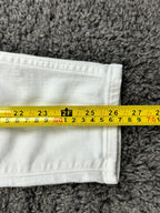 Madewell Womens 31P White 10" High-Rise Skinny Jeans Stretch