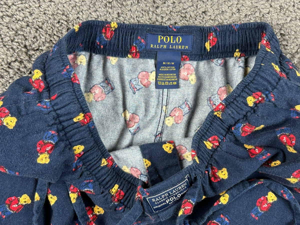 Polo Ralph Lauren Polo Bear Pajama Pants Navy Blue Medium