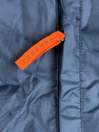 Point Zero Action Factory Montana Jacket Men Navy Yellow Weatherproof Sz M NWT