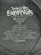 Twin Star Exorcists T-Shirt Mens XL Black Graphic Anime Manga Crunchyroll Tee