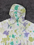 Nike Mens 3XL Sportswear Club Fleece Ice Dye Pullover Hoodie Space Purple