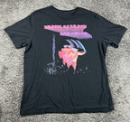 Black Sabbath Paranoid T Shirt Men Black Heavy Metal Rock Band Graphic Tee Sz XL
