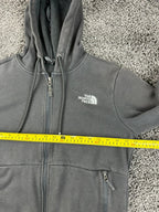 The North Face Women’s Everyday Full Zip Hoodie Gray Fleece Jacket Sz Medium