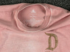 Disneyland Resort Spirit Jersey Womens Pink Gold Glitter Long Sleeve Sz Small