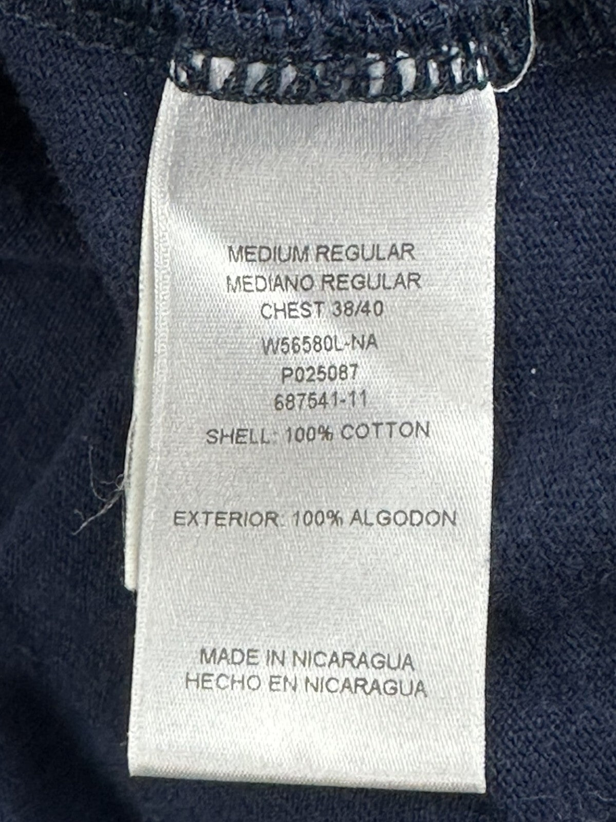 Walls Work Wear Men's Medium Blue Sleeveless Pocket T-Shirt