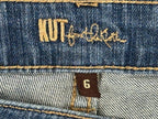 KUT from the Kloth Womens 6 Medium Wash Catherine Boyfriend Jeans