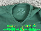 Grunt Style Lucky & Loaded T-Shirt Men Green St Patrick’s Day Graphic Tee Sz XL