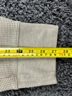 Athleta Coaster Luxe Waffle Jogger Pants Womens Beige High Rise Tencel Sz M