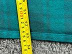Filson Exclusively Designed for Alaska Airlines Plaid Travel Blanket Teal