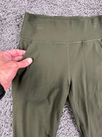Lululemon Womens Align High Rise Jogger 28" Inseam Dark Olive Green Yoga Size 6