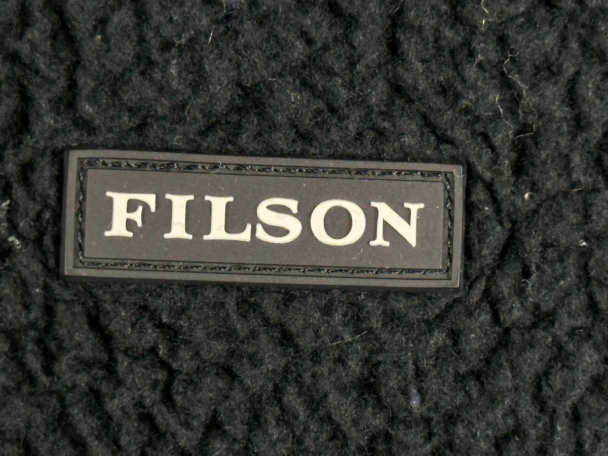 Filson Polartec Thermal Pro S Black Sherpa Fleece Jacket